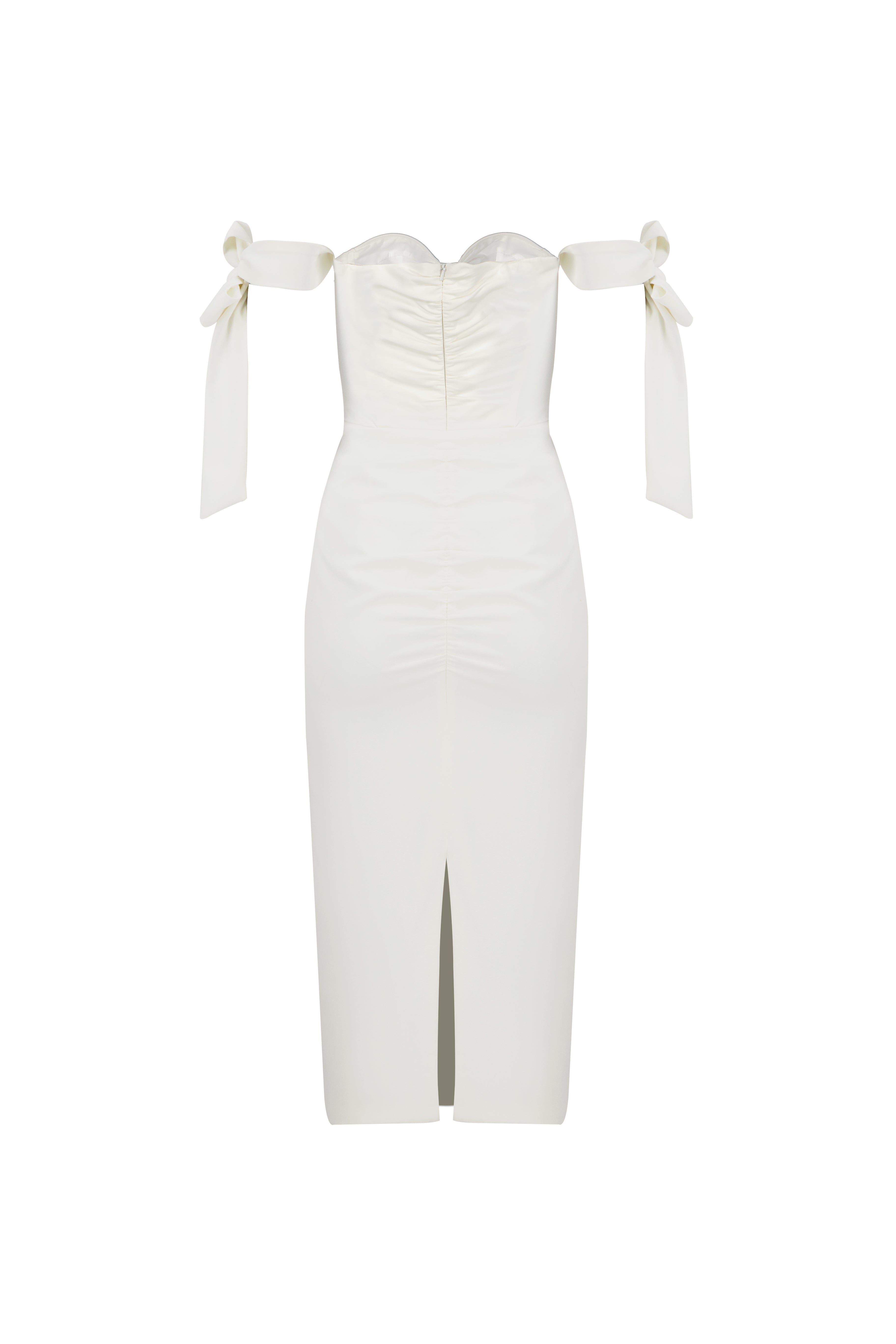 Back view showcasing subtle cutout or scoop design
